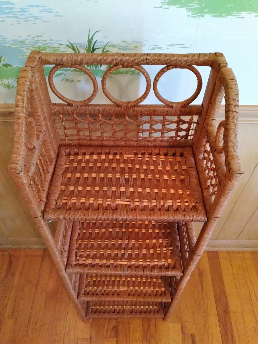 Wicker 2024 display shelf