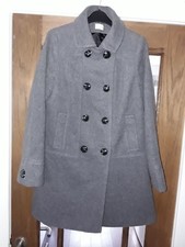 Womens Grey Coat Size 12