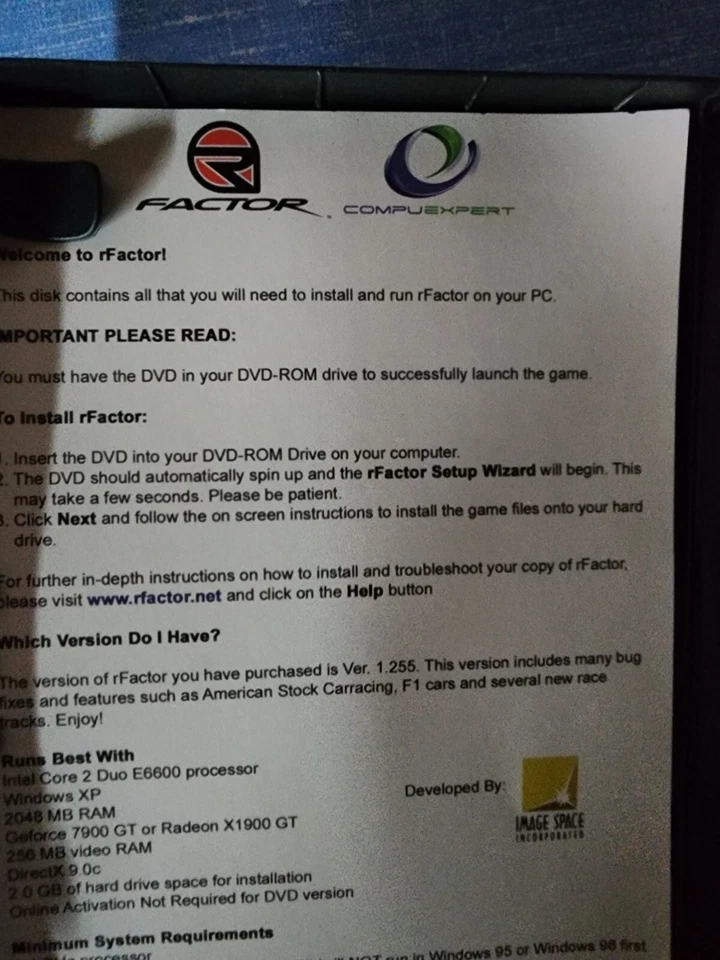 rFactor R Factor Version 1.255 (PC Game 2005) Windows Racing - Image 3 of 4