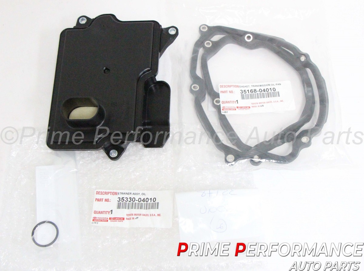 ABSOPRO Transmission Oil Pan Gasket Kit For Toyota Camry 2010-2016 - Plastic Black Filter, Replaces 35330-73010 - View #10