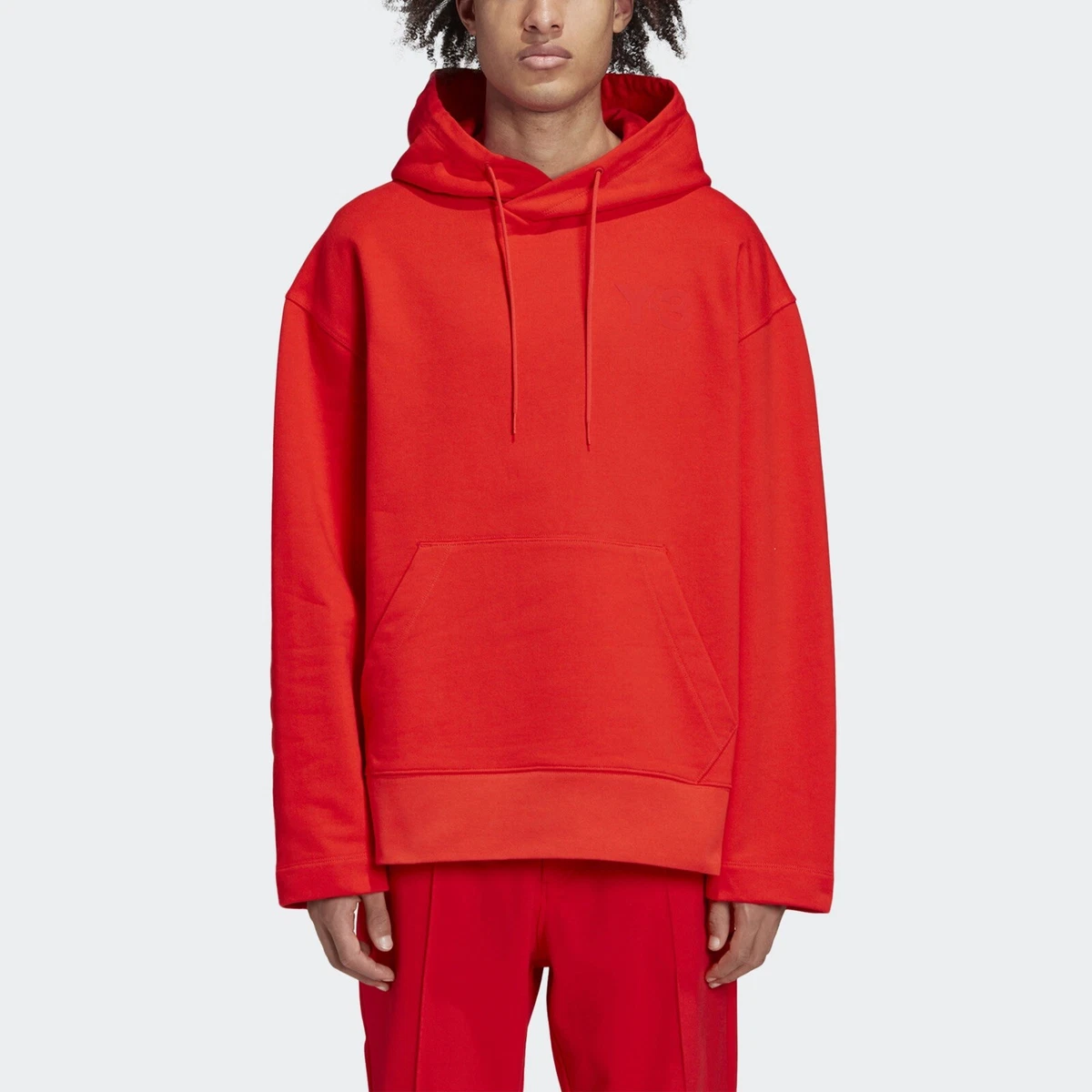Y3 red deals hoodie