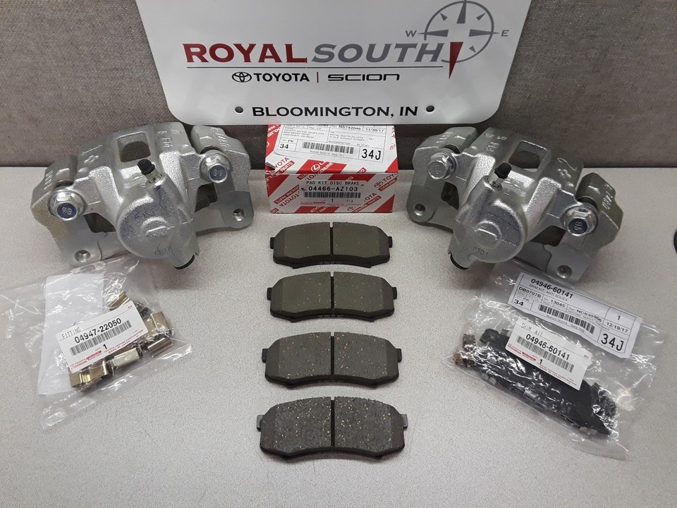 Genuine Toyota OEM Rear Brake Pads For 2002-2018 4Runner - Part # 04466-AZ203