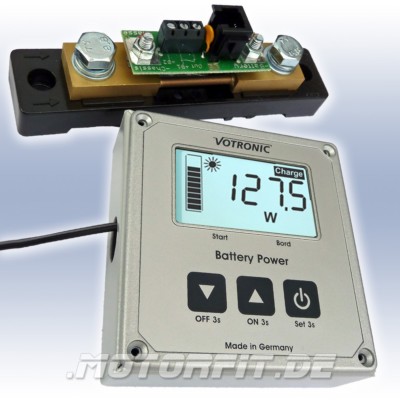 Votronic LCD-Batterie-Computer 200S + 200A Shunt - 1265
