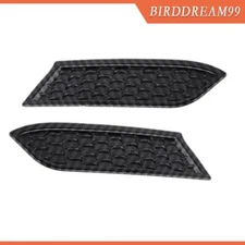2pcs Fit For Toyota Tacoma 2016 - 2020 Front Headlight Lamp Honeycomb Cover Trim