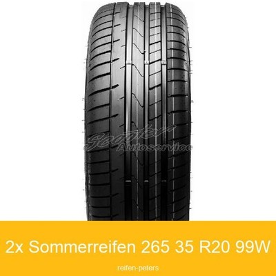 2x 265/35 R20 99W Petlas Velox Sport PT-741 Sommerreifen | 2226