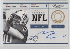 2012 Playoff Prestige NFL Passport Signatures Michael Egnew #24 Auto 1k5