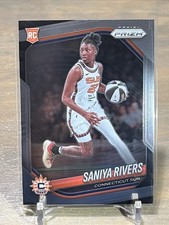 2025 Panini Prizm WNBA Saniya Rivers RC #131 Sun Rookie Hive Unrivaled
