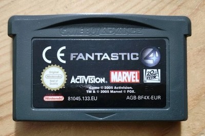 Fantastic Four 4 - Nintendo Game Boy Advance - GBA - Nur Modul  