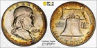 1952 Franklin Half Dollar PCGS MS66 FBL Dual Sided Toner