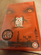 28 Days Later VHS 2002 Danny Boyle Horror Cillian Murphy UK 18