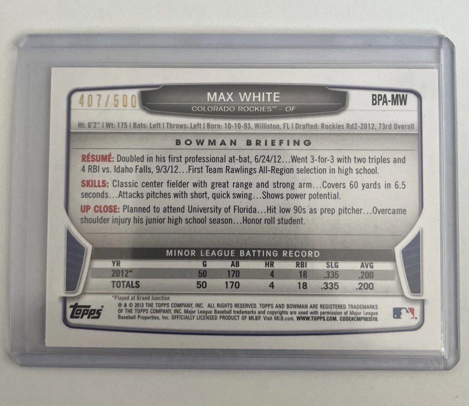 棒球卡套装带亲笔签名,编号卡 — 第 3/4 张图片