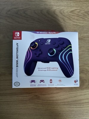 PDP Afterglow Wave Wireless Controller | Nintendo Switch | RGB | Neu & OVP