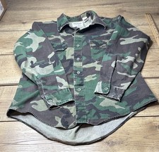 Vintage Rattler’s Brand Camo Shirt Size Medium USA Made