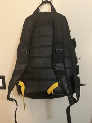Original RARE Under Armour Project Rock Backpack Black / Gold