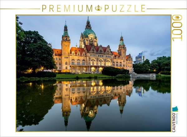 Calvendo Puzzle Am Maschteich 1000 Teile Puzzle Quer | 1000 Teile Lege-GrößE 64X-image
