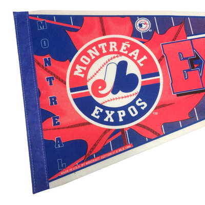 Montreal Expos Logo WinCraft Full Size Pennant 12''x30'' MLB