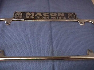 Hudson License Plate Holder