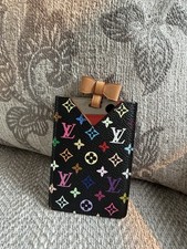 Louis Vuitton x Takashi Murakami Monogram Multicolore Mirror Card Holder