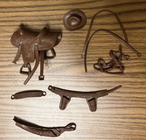 Marx Toy Accessories For 6 Inch Roy Rogers Figure