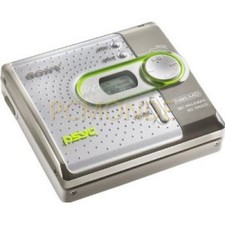Boxed Sony MD Walkman Psyc MiniDisc Network Player - White/Lime MZ-DN430/WM