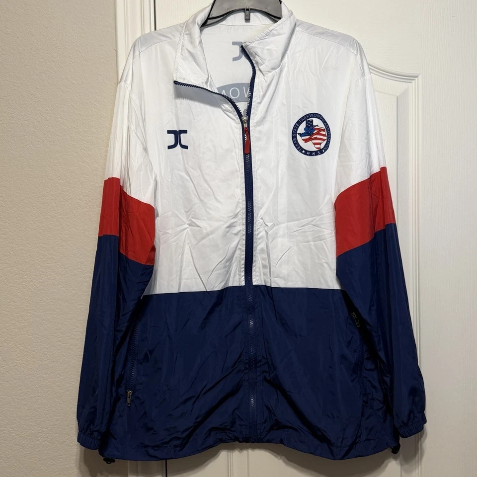Винтажная куртка/ветровка с длинным рукавом тхэквондо штата Техас - Изображение 2 из 4