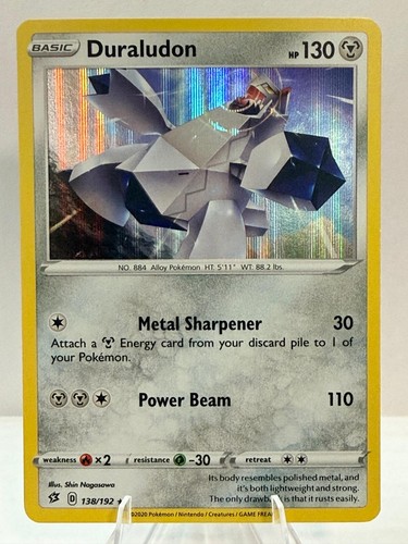 Duraludon 138/192 Holo Rare Rebel Clash Pokemon Lightly Played