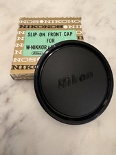 Rare Vintage Nikon Slip-On Front Lens Cap for W-Nikkor  UW - NOS Original Box 