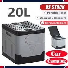 20L Portable Folding Toilet Car Outdoor Travel Potty for Camping Hiking Beach