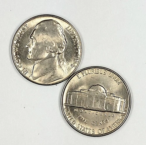 1954-D Jefferson Nickel — photo from the most recent tracked eBay sale