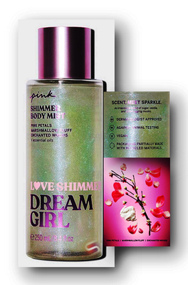 Victoria's Secret PINK | DREAM GIRL | Shimmer Body Mist 250ml | eBay