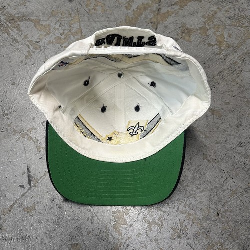Vintage 90s Reebok New Orleans Saints Snapback Hat NFL Pro Line Football - Picture 3 of 4