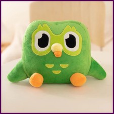 Lovely Green Duo Plushie of Duo The Owl Cartoon Anime Plush Toy Soft Stuffed
