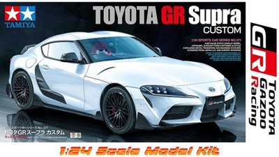 Modellbausatz im Maßstab 1:24 Toyota GR Supra Custom (Road Version) von Tamiya