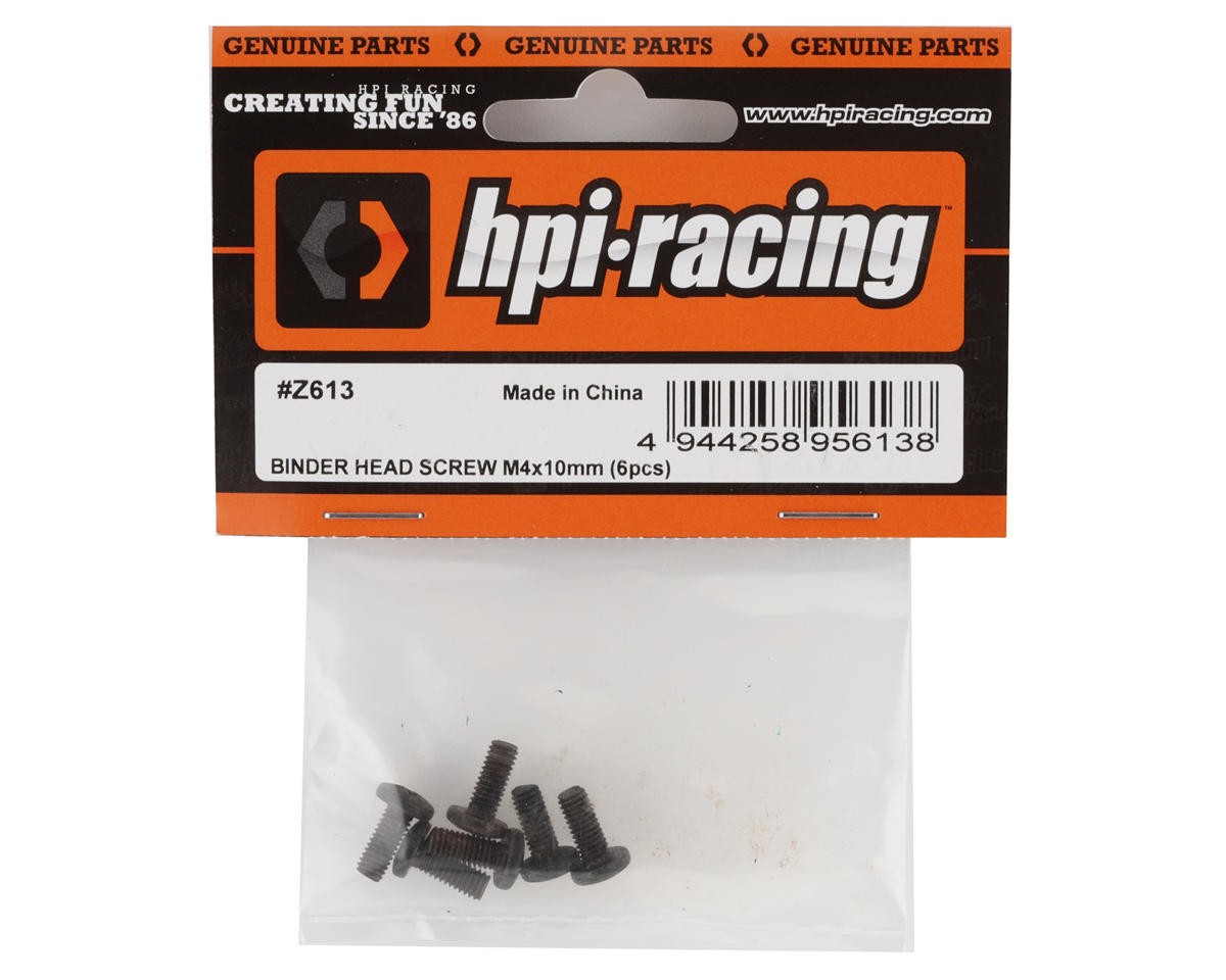 HPI 4x10mm Button Head Screw (6) [HPIZ613]