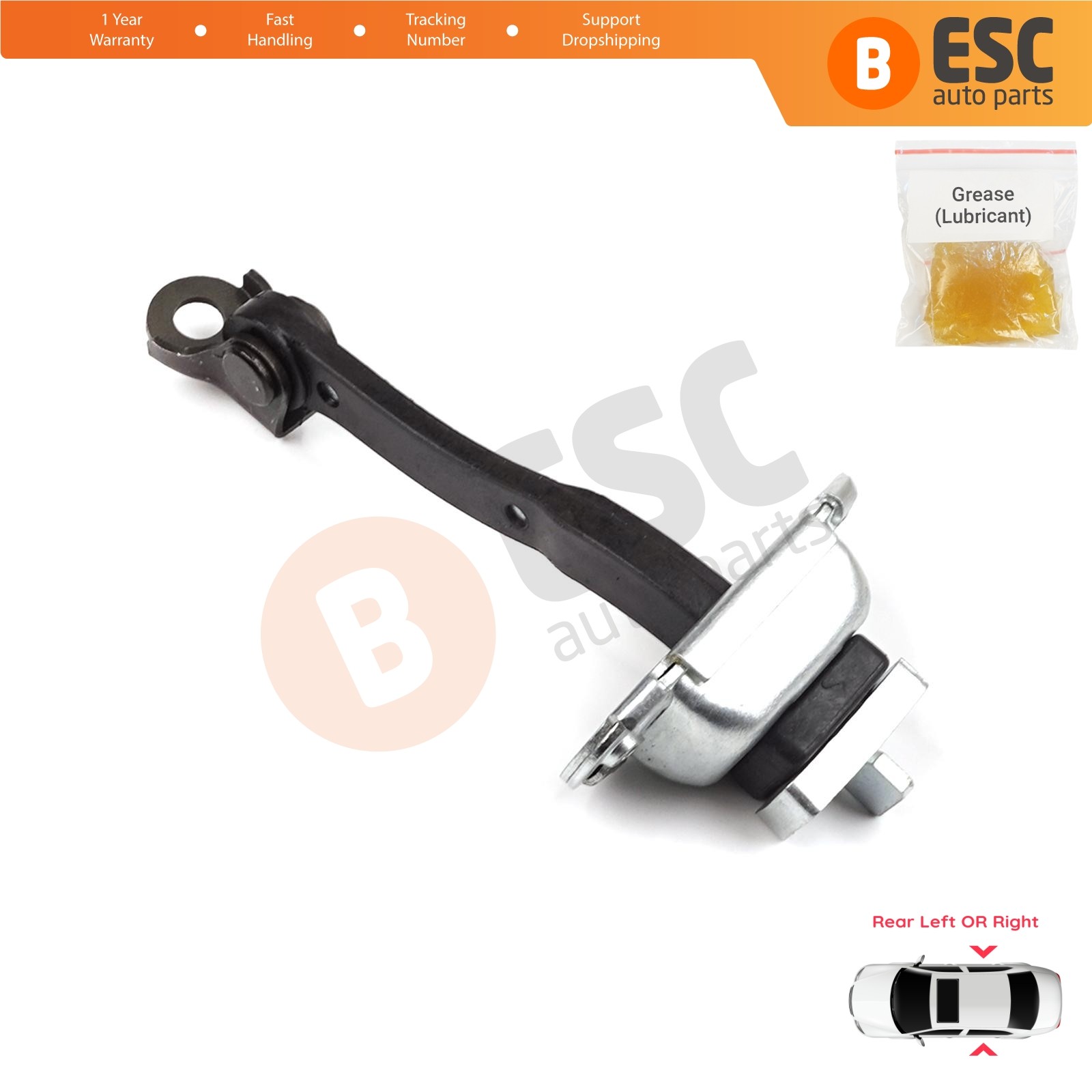 Rear Door Stop Assy Limiter for Toyota Yaris Echo Verso FunCargo Vitz 2003-2005