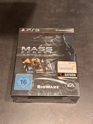 Mass Effect Trilogy Sony Playstation 3 Ps3 PAL Neu & Sealed Rar