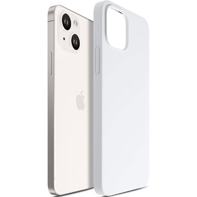 Handyhülle für iPhone 15 Plus 3mk Case Cover Schutzhülle Etui Hülle Futeral Weiß