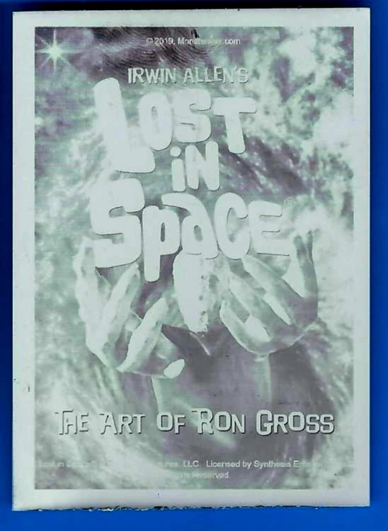 Lost in Space Cards "THE INITIAL ADVENTURES" PRINTING PLATE 1/1 FOR WRAPPER + WP - Image 3 of 4
