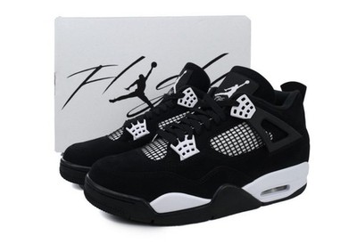 Jordan 4 Retro ''White Thunder'' Men's Basketball Shoes Mid Top Us Size7-12