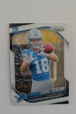 2025 Panini Prizm - Rookies Isaac Teslaa #316 White Disco Prizm (RC)