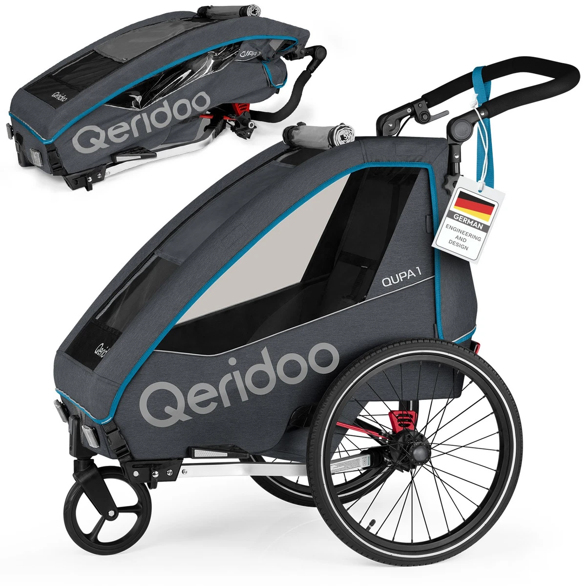 Fahrradanhnger mit Sicherheitsfahne online kaufen | eBay.de