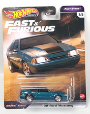 Hot Wheels Premium Fast & Furious Stars '92 Ford Mustang 5.0
