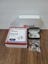 Lucid Hearing Enlite OTC deluxe hearing aids - Grey No Batteries Included 