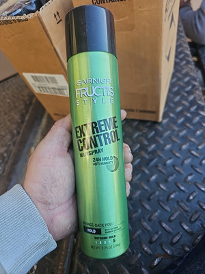 Garnier Fructis Style Extreme Control Hairspray #5 Bounce Back Hold, 8.25oz