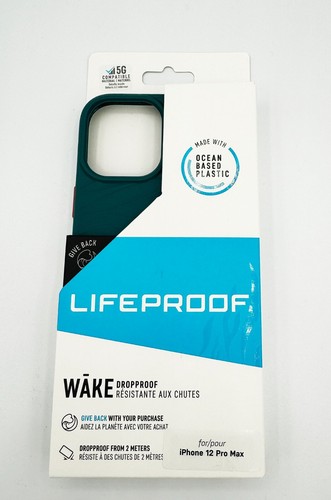 LifeProof iPhone 12 Pro Max Wake Series Custodia posteriore antiurto - Teal - Foto 7 di 17