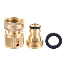 Garden Nozzlespray Gun Connector Hose 34 Female Thread Brass Quick Coupling Garden Nozzlespray Gun Connector Hose 34 Female Thread Brass Quick Coupling