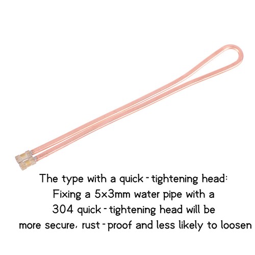 Laptop Water Cooling Accessories Easy To Bend DIY Modified Joint Copper Tube GF - Photo 6/19