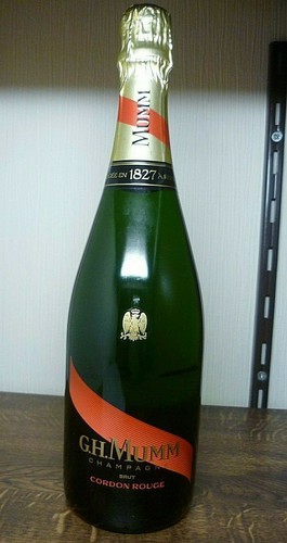 G.H. Mumm Champagne soldes CORDON ROUGE Brut 12 %Vol 750ml REIMS FRANCE