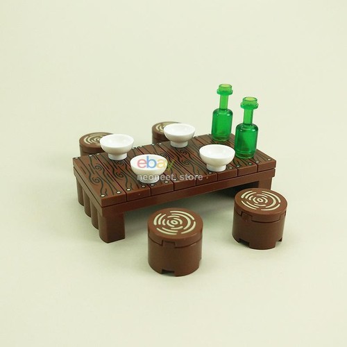 DIY City Street Room House Furniture Scene MOC Building Blocks Bricks View Bulk - Picture 32 of 68