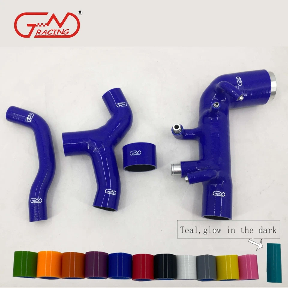 Fit 2004-2008 Subaru Forester XT 2.5T Silicone Intake & Intercooler Hoses Kit - Imagem 3 de 4